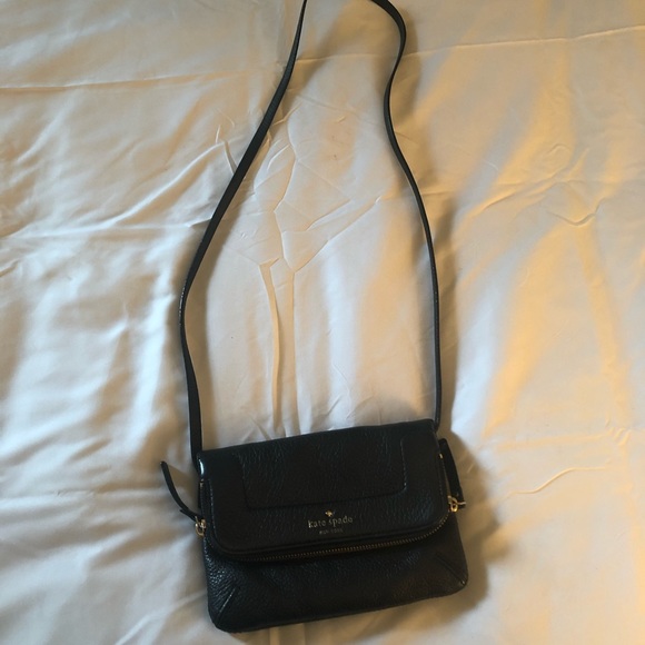 Kate Spade Cobble Hill Black Leather Crossbody - Picture 4 of 7